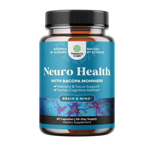 Nature's Craft Neuro Health – Memory &amp; Focus Nootropic, 90 Capsules (45-Day Supply) thumbnail 3