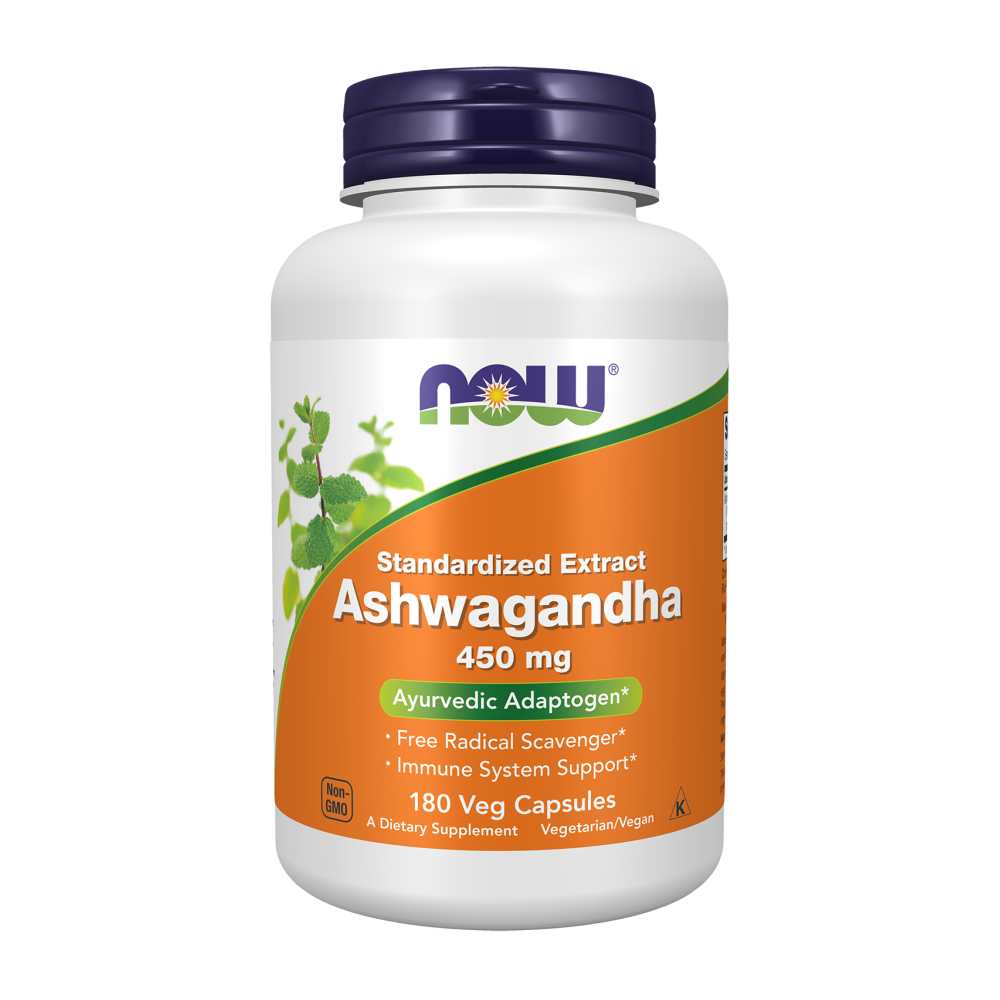 Now Foods Ashwagandha 450mg – Standardized Extract – Stress &amp; Immune Support – 90 Veg Capsules thumbnail 3