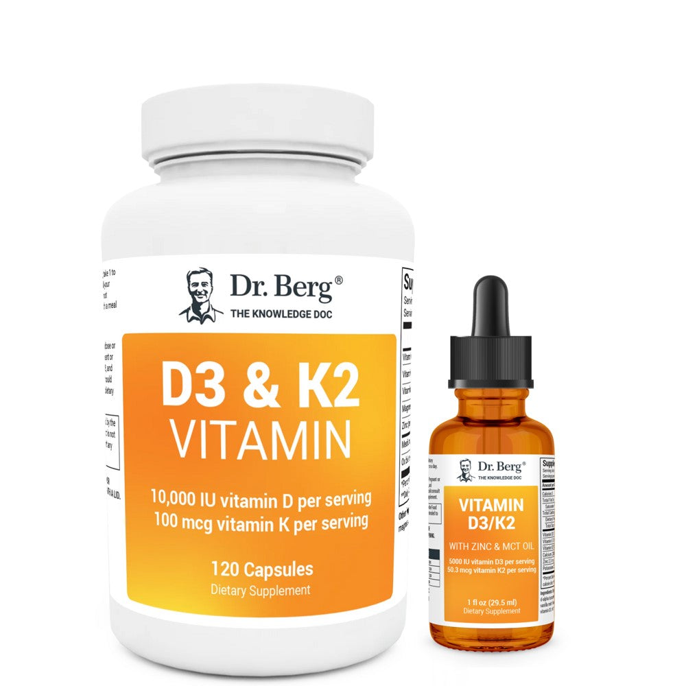 Dr. Berg Ultimate D3 &amp; K2 Health Boost Bundle – 50% OFF thumbnail 2