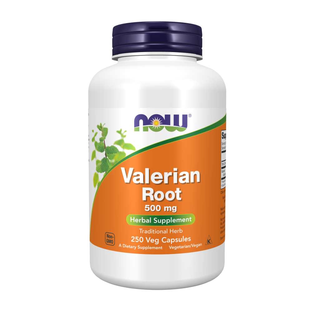 Now Foods Valerian Root 500mg – Natural Sleep &amp; Relaxation Support – 100 Veg Capsules thumbnail 2