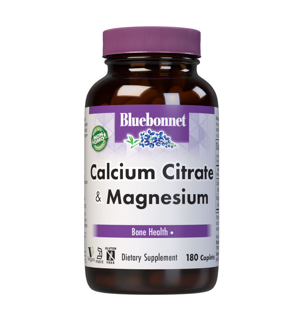 Bluebonnet Nutrition Calcium Citrate &amp; Magnesium 90 Caplets thumbnail 2
