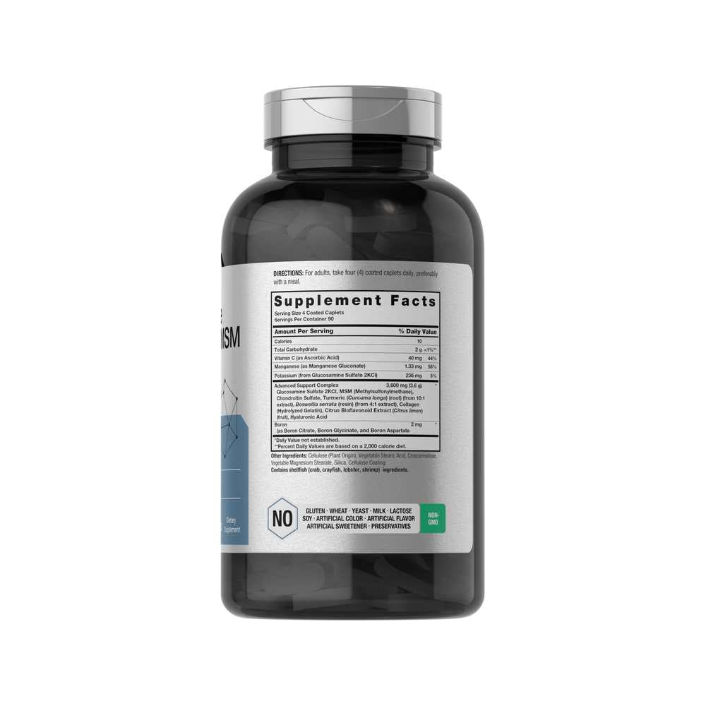 Horbäach Glucosamine Chondroitin Complex 3600mg per Serving | 360 Caplets thumbnail 2