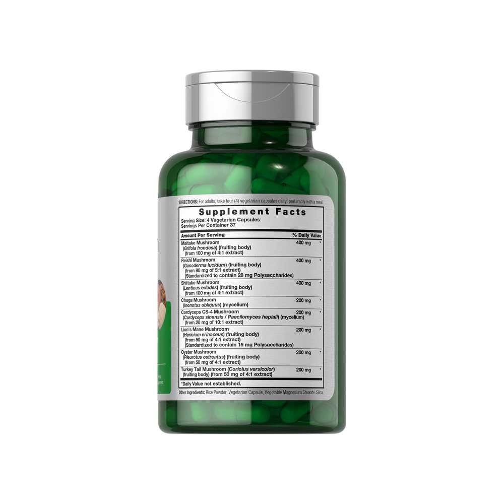 Horbäach Mushroom Complex | 150 Capsules thumbnail 2