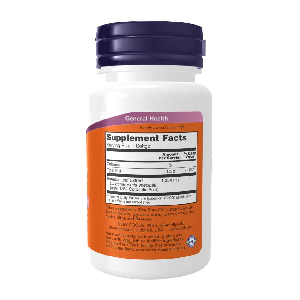 Now Foods Gluco Fit – Blood Sugar &amp; Glucose Metabolism Support – 60 Softgels thumbnail 2