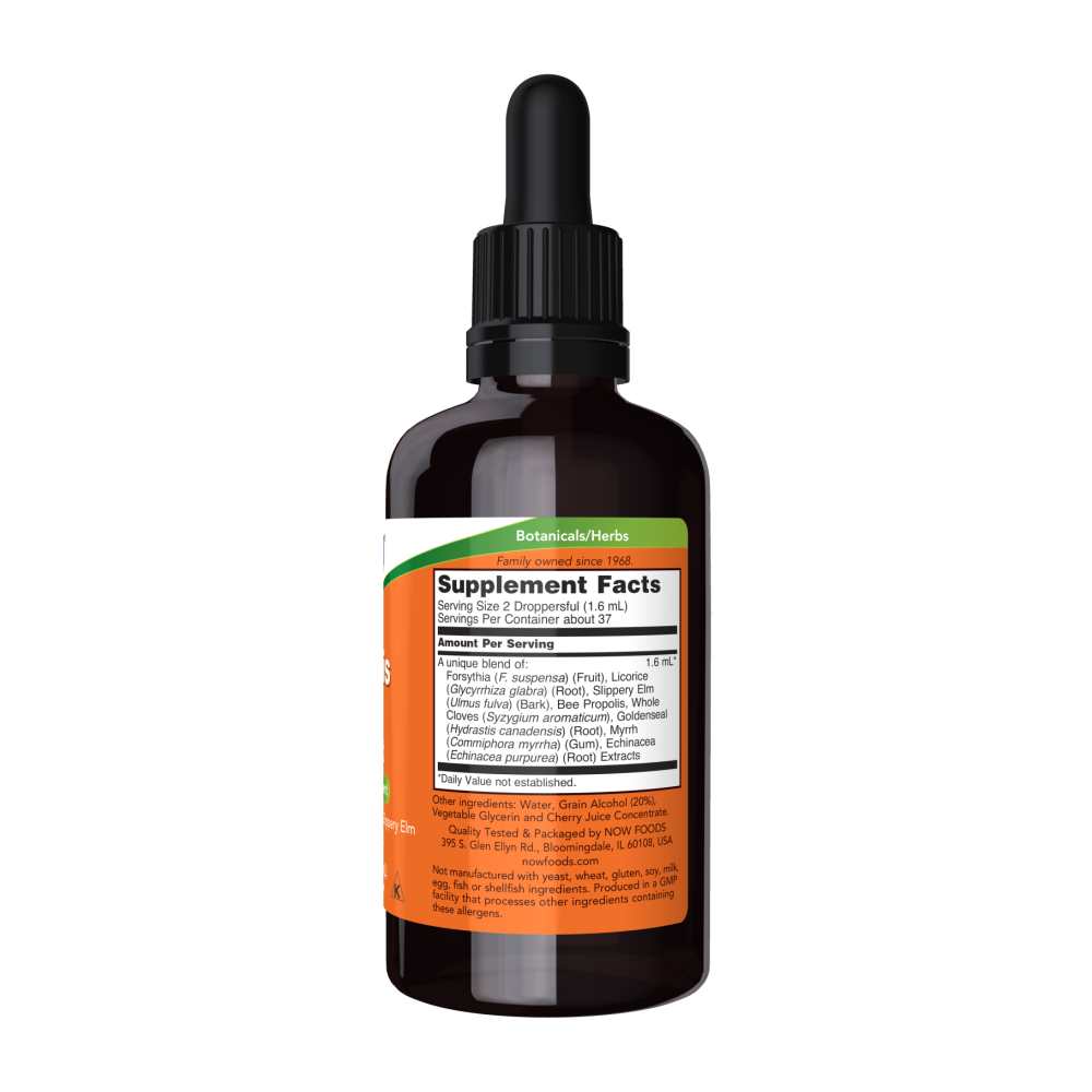 Now Foods Propolis Plus Extract – Herbal Immune Support with Licorice, Forsythia, Echinacea &amp; Cloves – 2 Fl Oz (59 M L) thumbnail 2