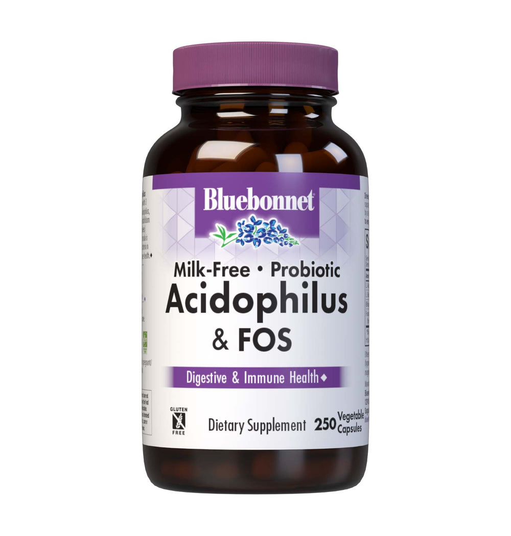 Bluebonnet Nutrition Milk-Free Probiotic Acidophilus &amp; Fos 50 Caps thumbnail 3