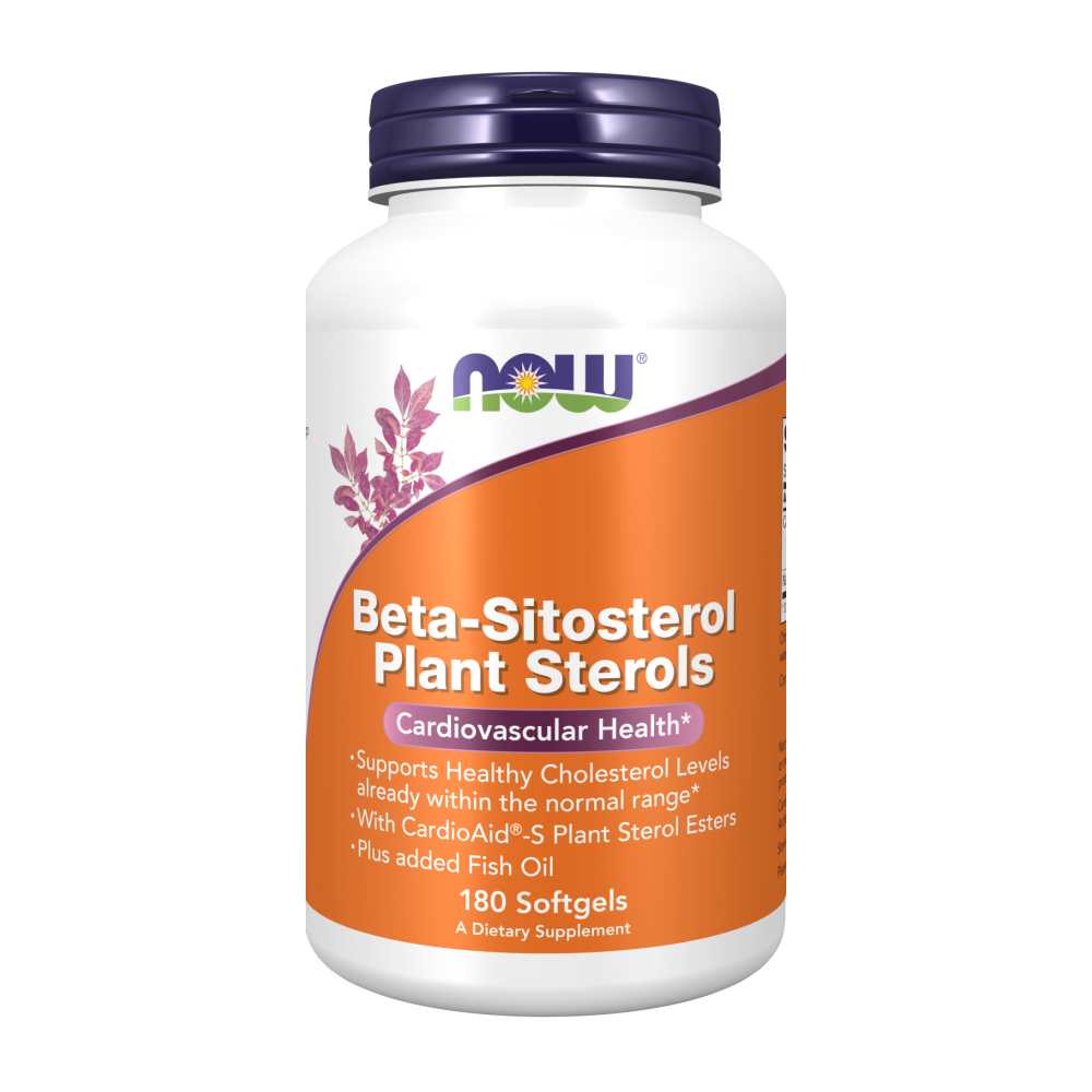 Now Foods Beta-Sitosterol Plant Sterols – Supports Heart &amp; Cholesterol Health – 90 Softgels thumbnail 2