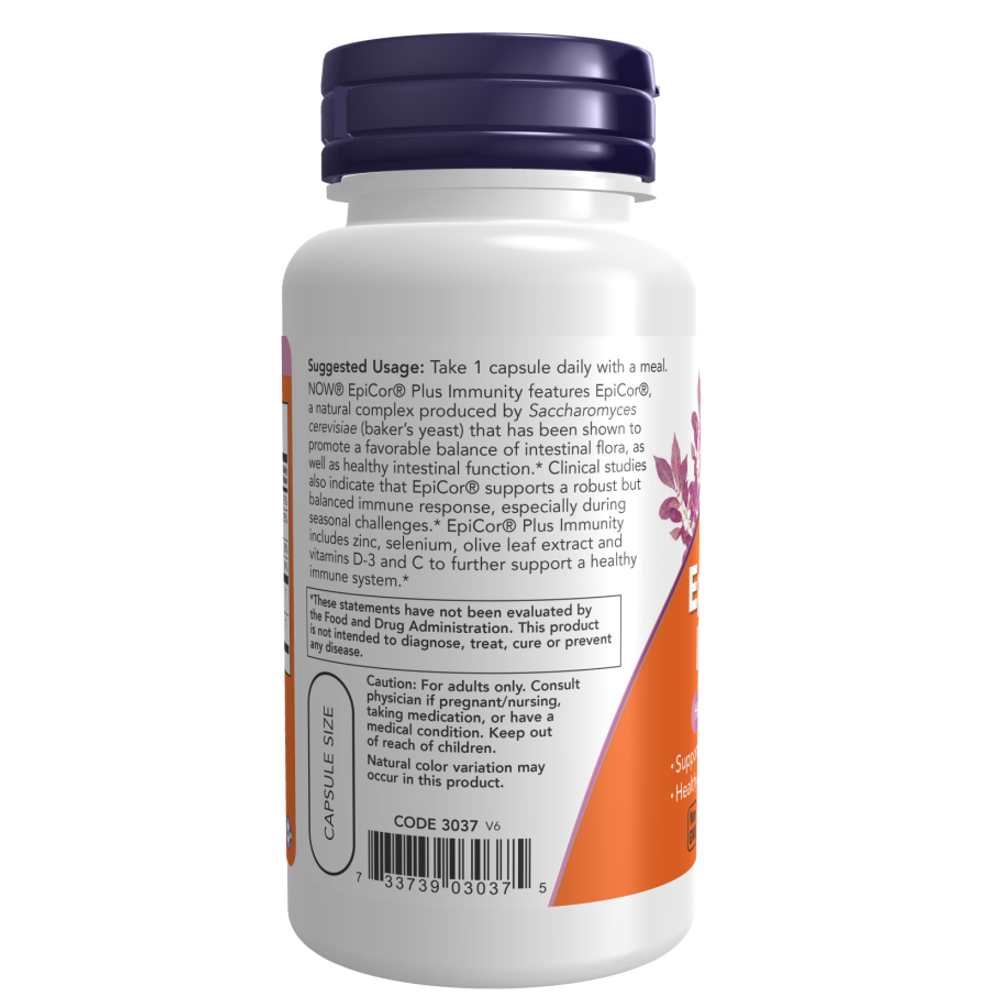 Now Foods Epi Cor Plus – 60 Capsules | Immune Balance &amp; Digestive Support thumbnail 2