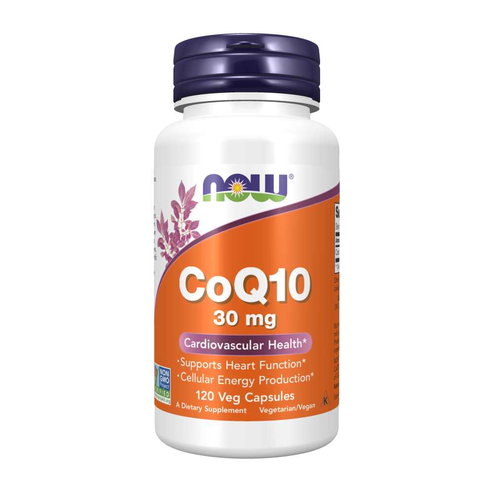 Now Foods Co Q10 30 Mg – Cardiovascular Health &amp; Energy Support – 60 Veg Capsules thumbnail 2