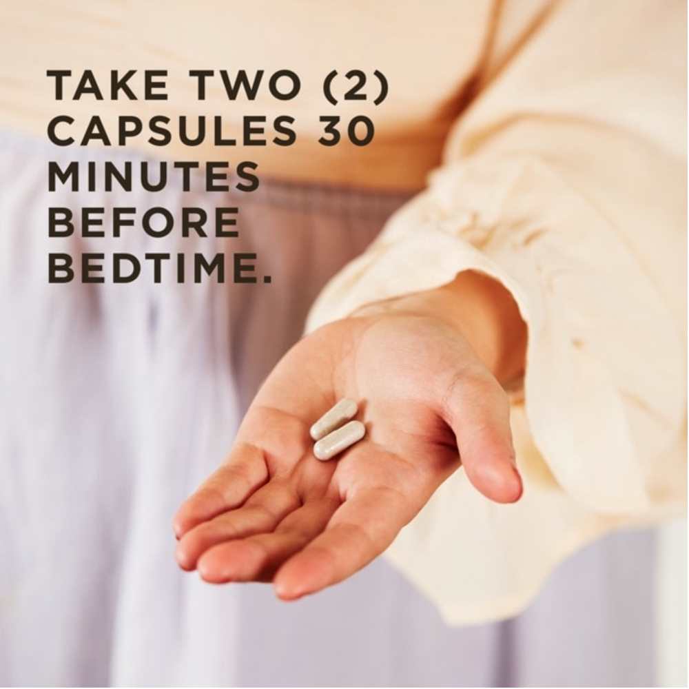 Solgar Sleep &amp; Stress Support 60 Vegetable Capsules thumbnail 2
