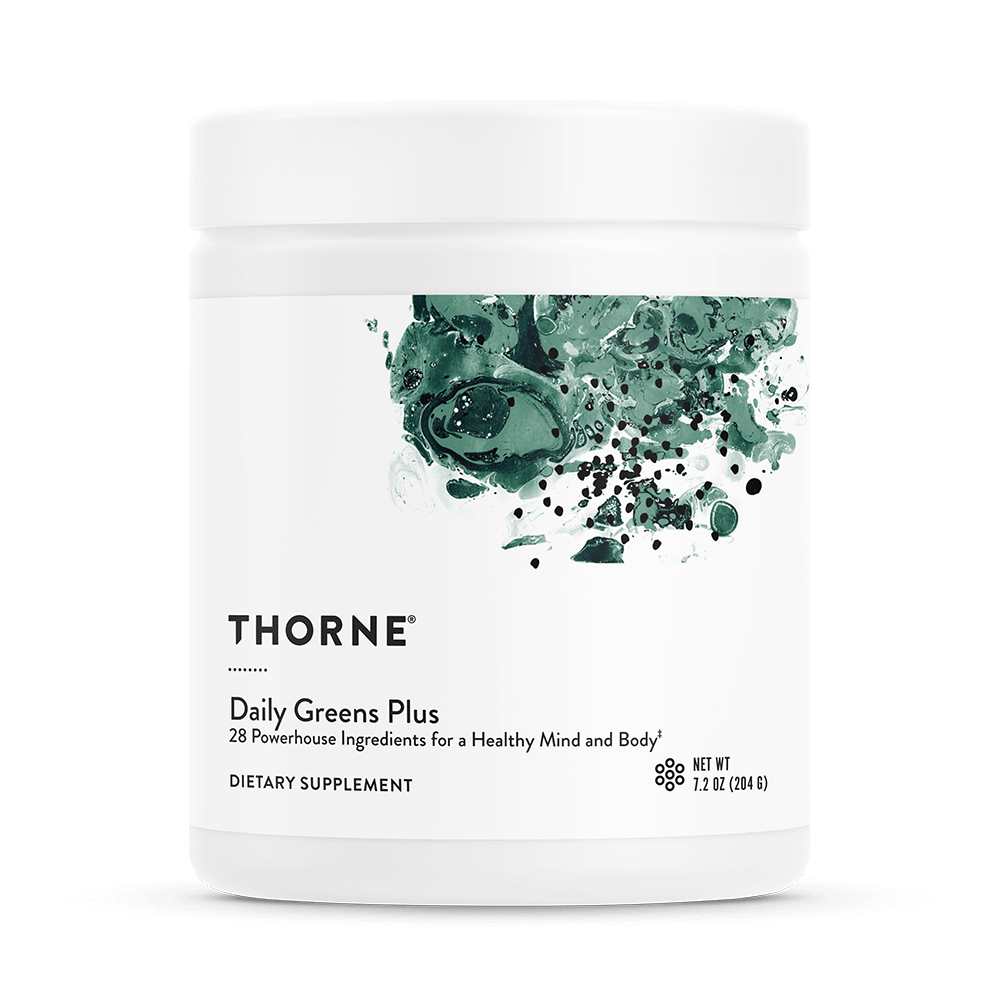 Thorne Daily Greens Plus – Comprehensive Greens &amp; Superfoods Blend