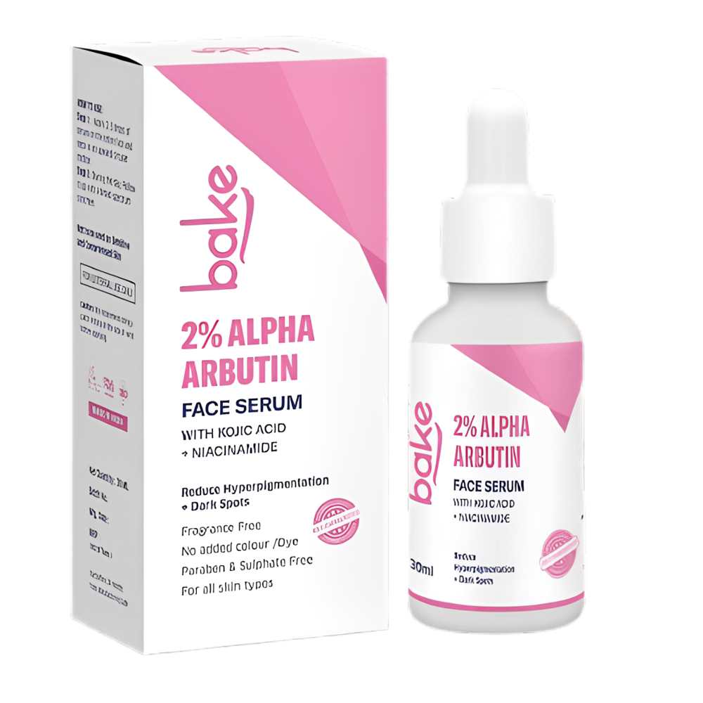 Bake 2% Alpha Arbutin Face Serum with Kojic Acid &amp; Niacinamide