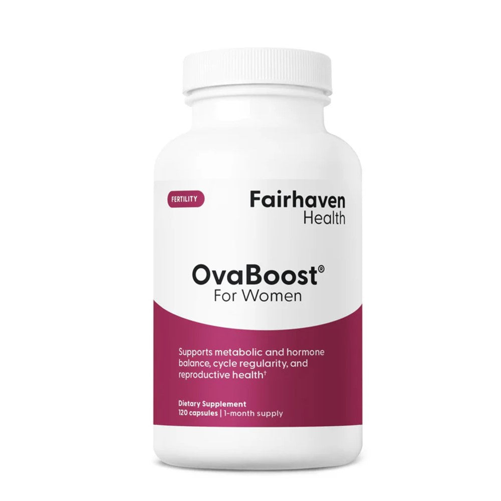 Fairhaven Health OvaBoost® for Women – Metabolic, Hormone Balance &amp; Reproductive Health Support Dietary Supplement | 120 Capsules | 1-Month Supply