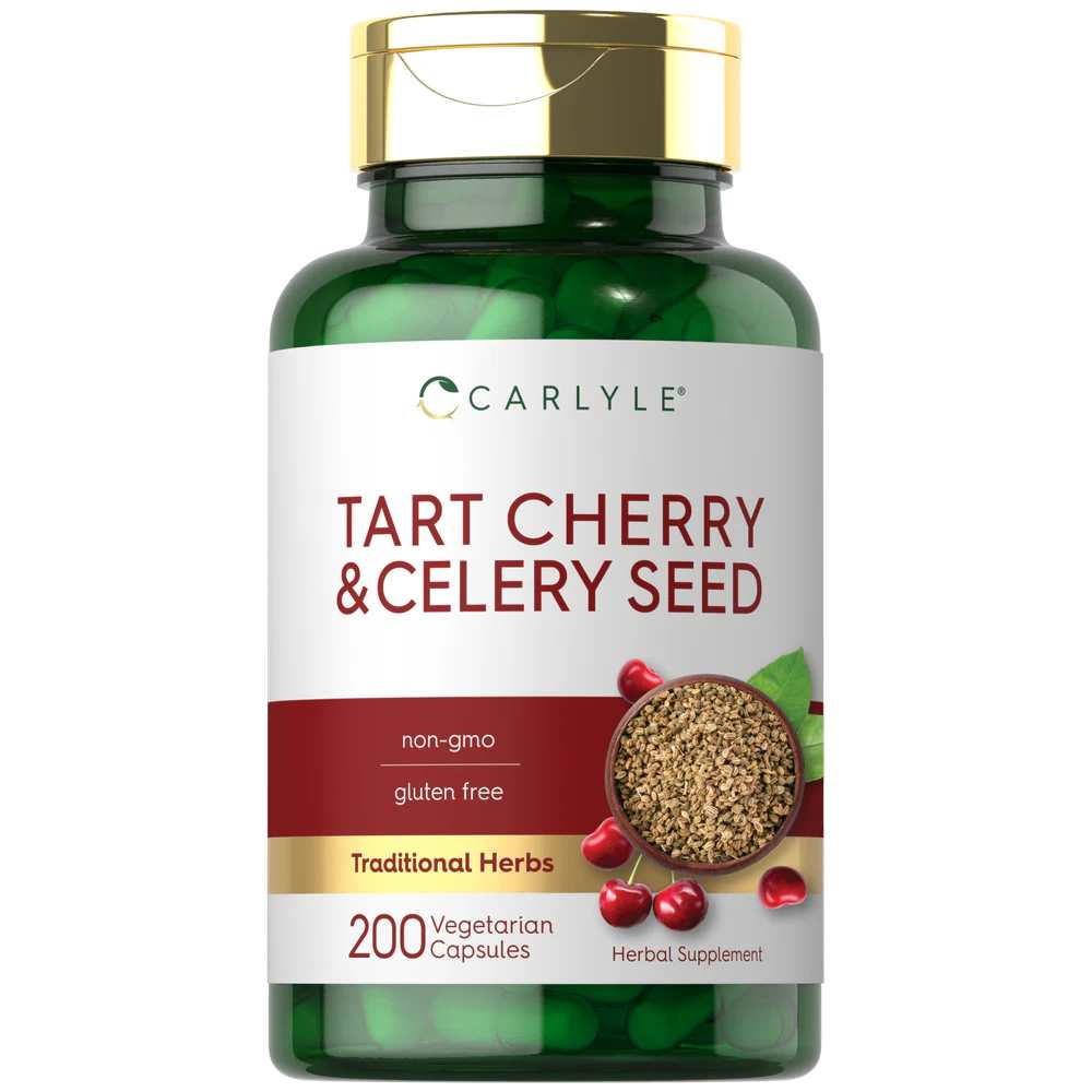 Carlyle Nutritionals Tart Cherry &amp; Celery Seed | 200 Capsules
