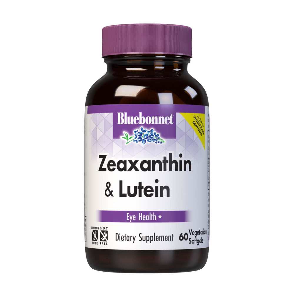 Bluebonnet Nutrition Zeaxanthin &amp; Lutein 60 Softgels