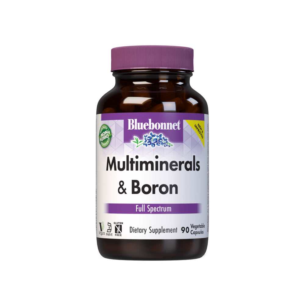 Bluebonnet Nutrition Multiminerals &amp; Boron 90 Caps