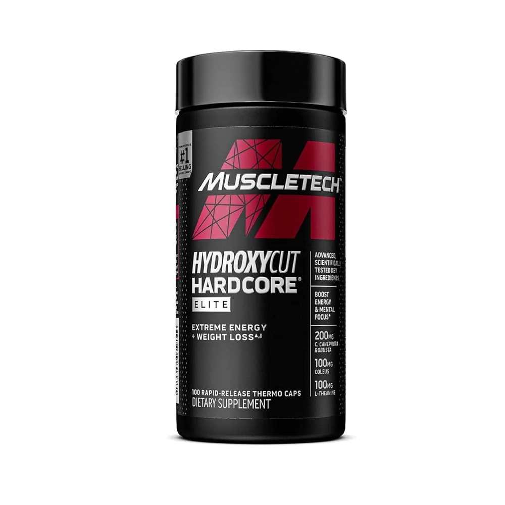 Muscle Tech Hydroxycut Hardcore Elite – Extreme Energy &amp; Weight Loss Support
