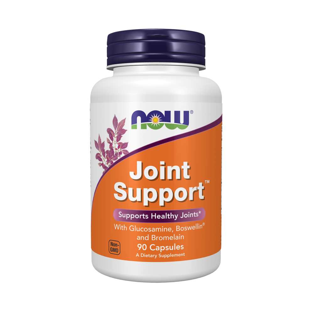 Now Foods Joint Support – Glucosamine, Boswellin &amp; Bromelain – 90 Capsules