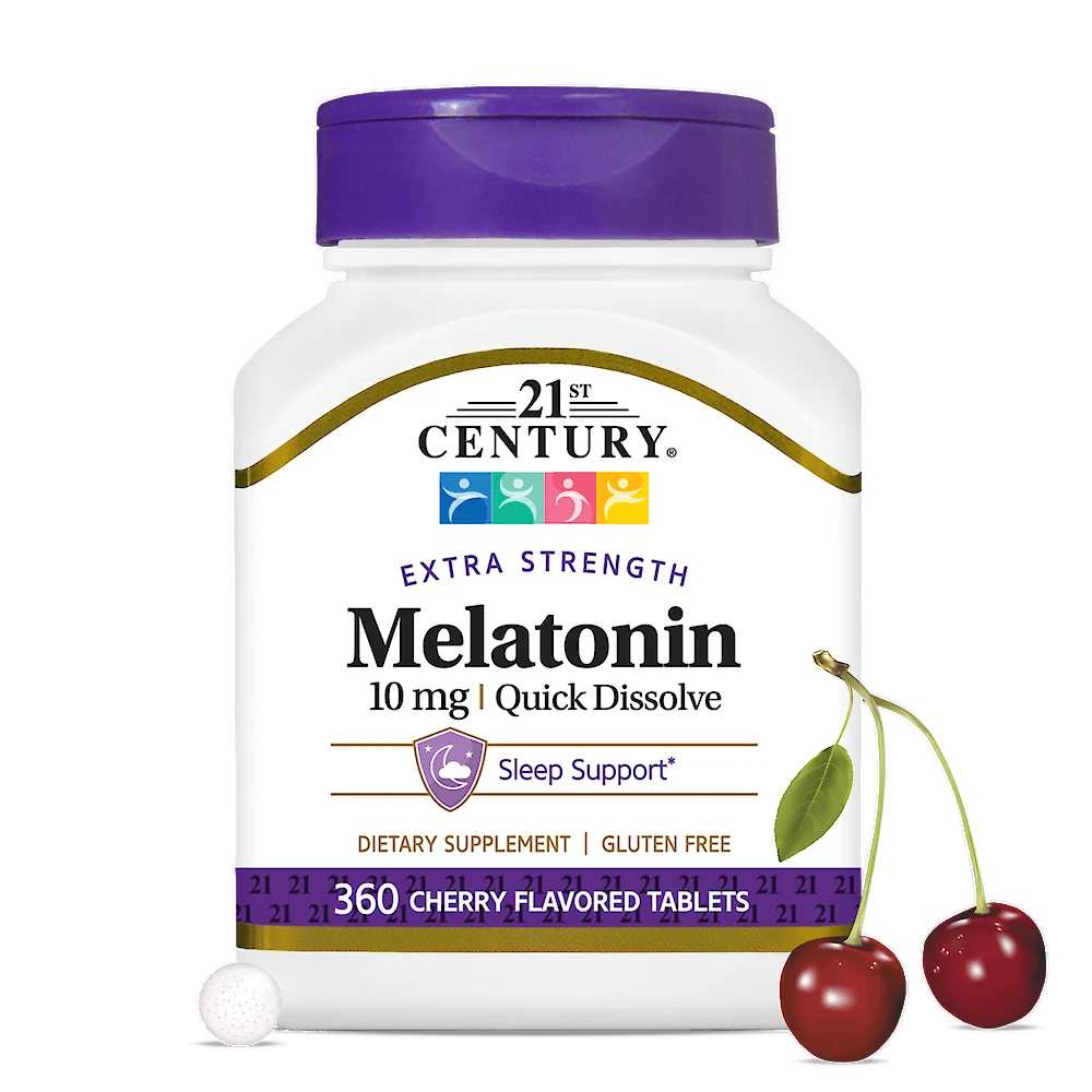 21st Century Melatonin 10 Mg - Extra Strength 360 Tabs
