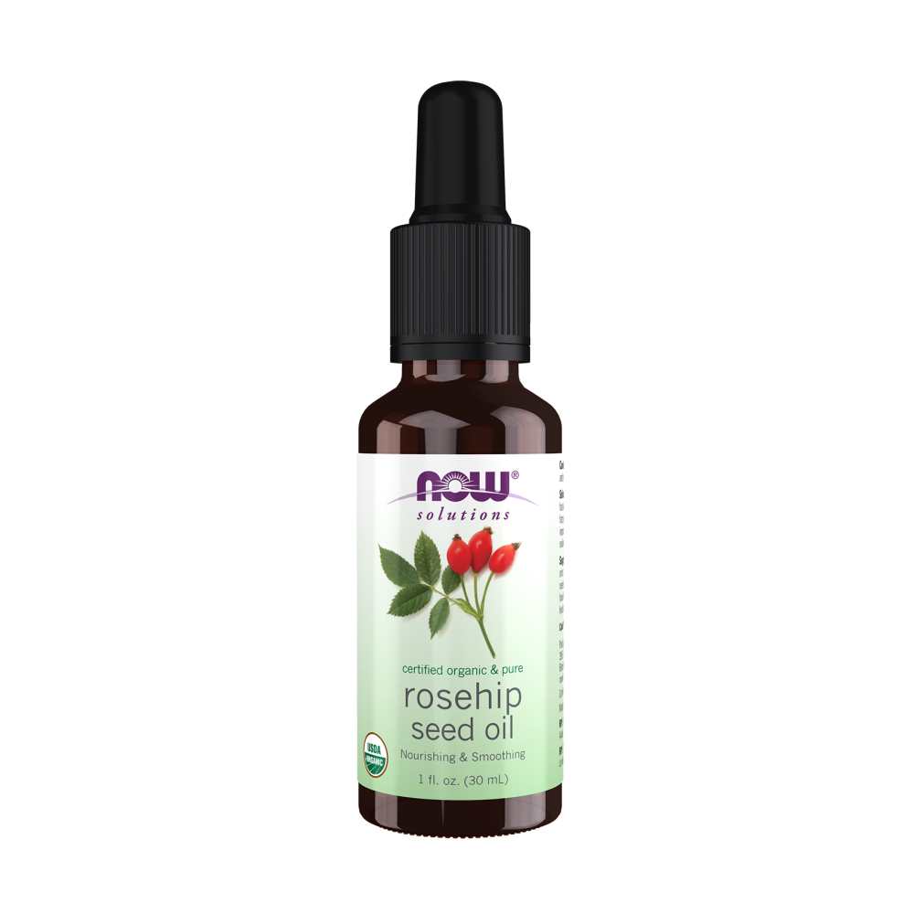 Now Foods Rosehip Seed Oil – 100% Pure &amp; Certified Organic – Cold-Pressed Skin Rejuvenating Oil – 30 M L