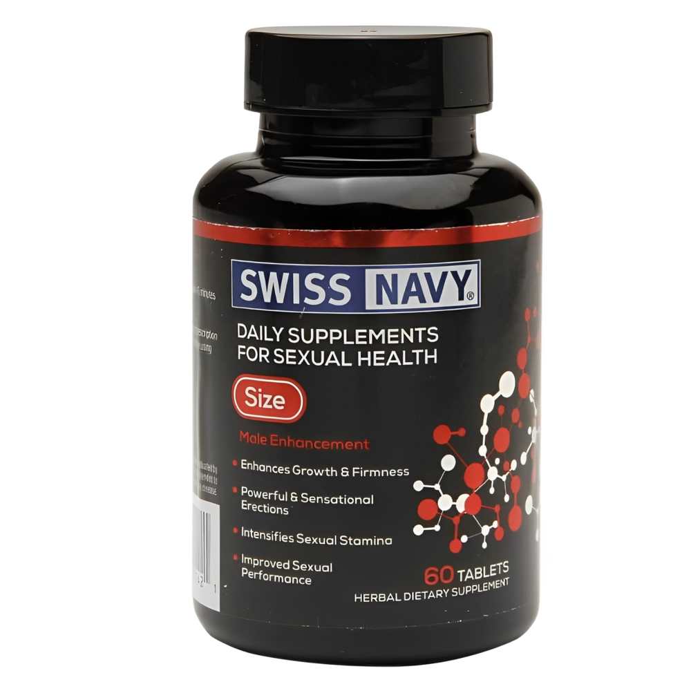 Swiss Navy Male Enhancement – Growth, Firmness, Stamina &amp; Performance, 60 Tablets