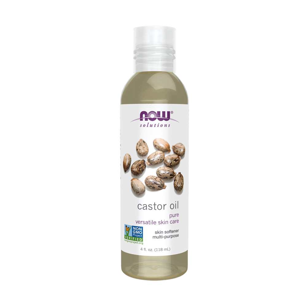 Now Foods Castor Oil – 100% Pure &amp; Cold-Pressed – Multi-Purpose Skin &amp; Hair Oil – 118 M L