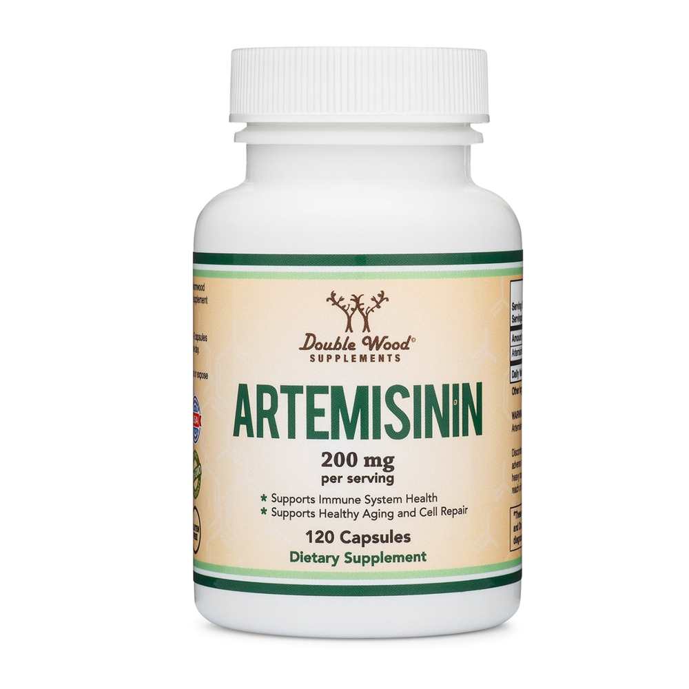 Double Wood Artemisinin 200 Mg – Immune Support &amp; Healthy Aging – 120 Capsules