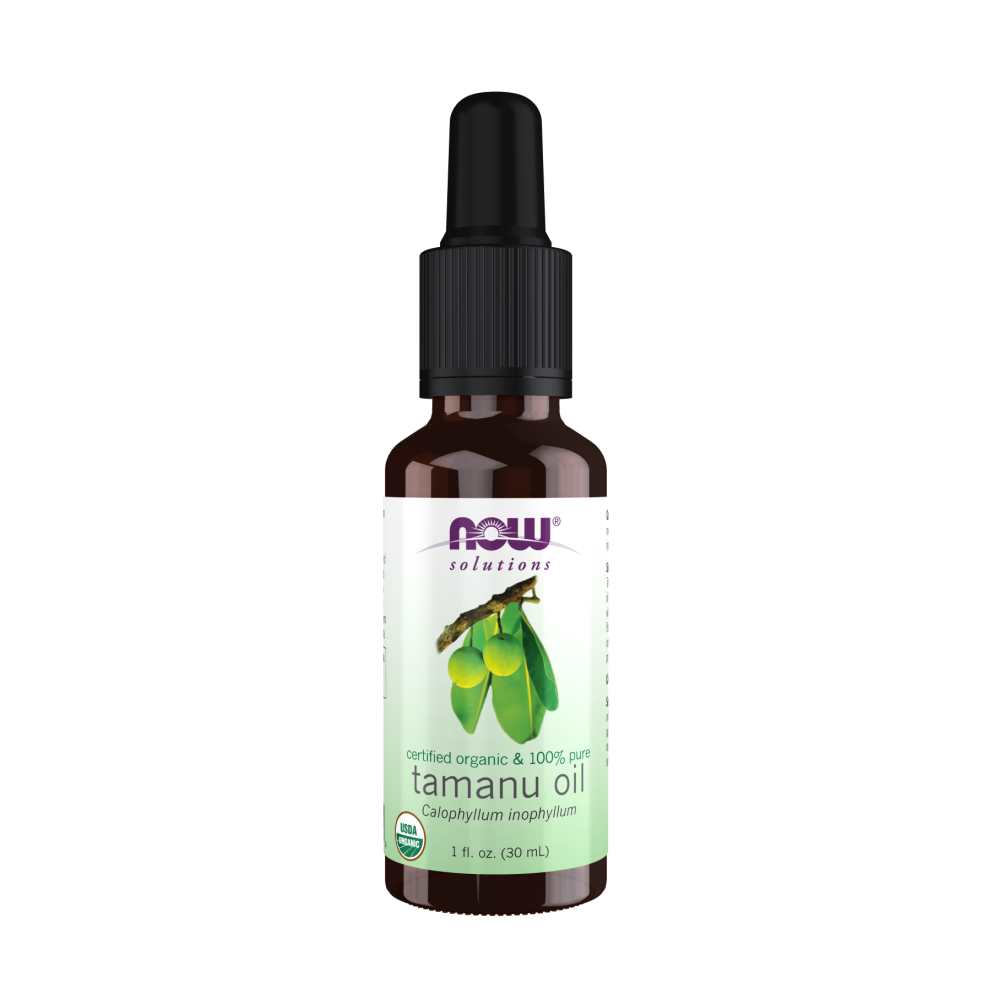 Now Foods Tamanu Oil – 100% Pure &amp; Certified Organic – Skin Rejuvenating Oil – 30 M L