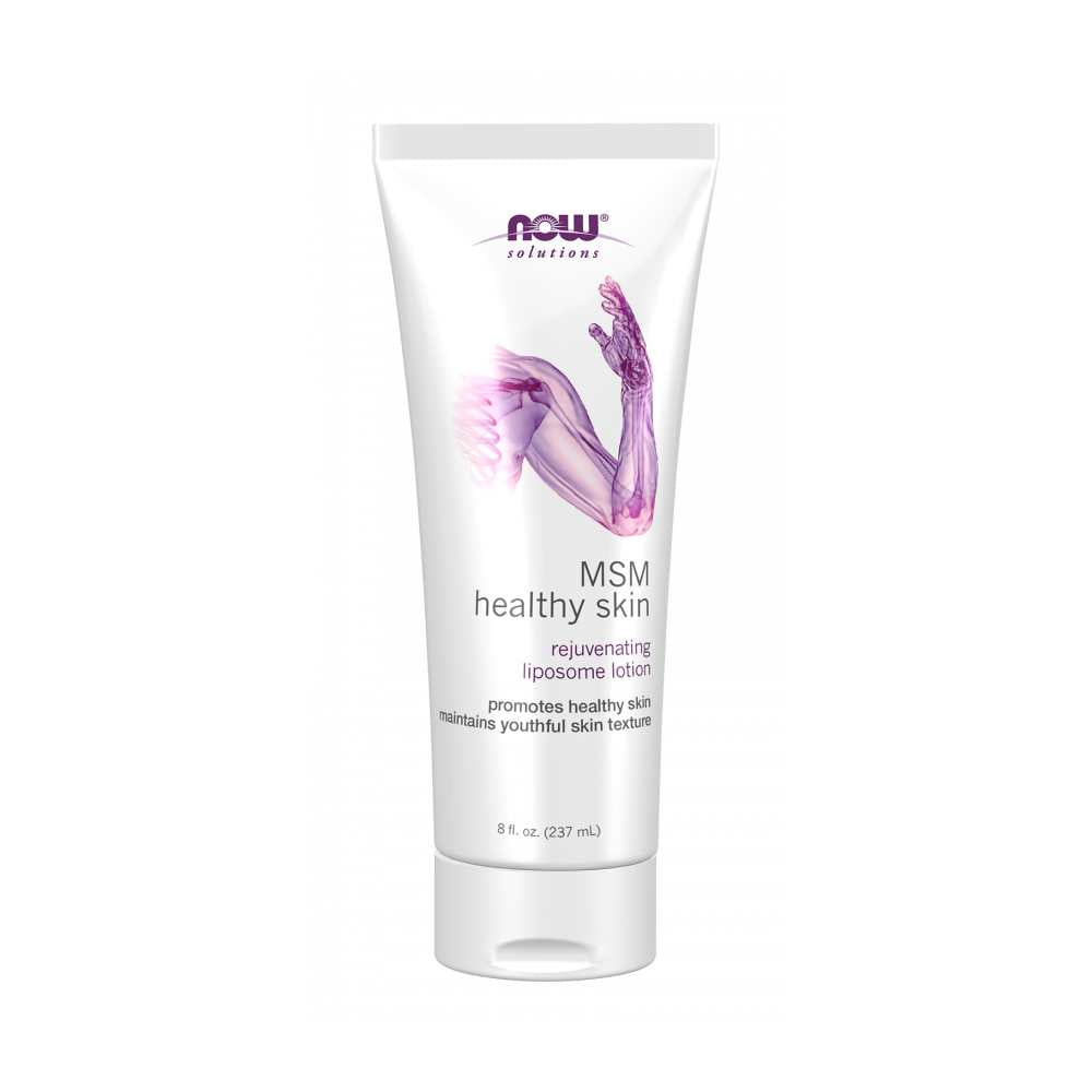 Now Foods Msm Healthy Skin Liposome Lotion – with Aloe Vera, Vitamin E &amp; Herbal Extracts – Nourishing Body &amp; Face Lotion – 237 M L