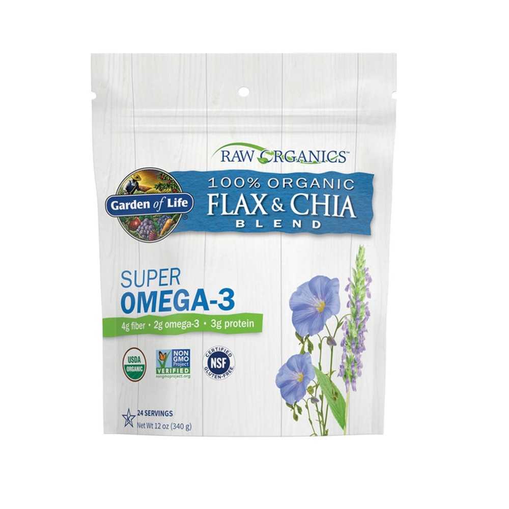 Garden of Life Raw Organics Flaxseed &amp; Chia 340g