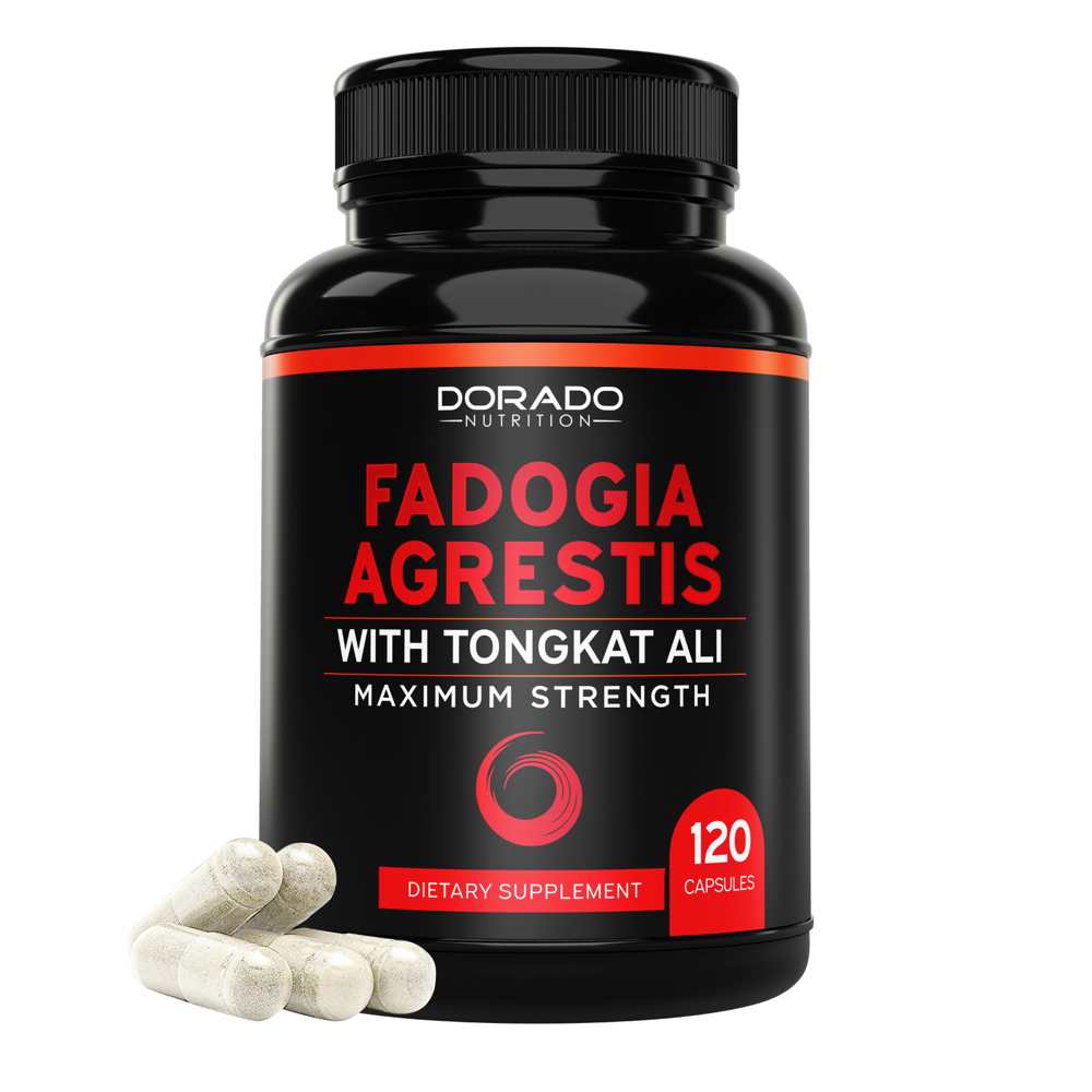 Dorado Nutrition Fadogia Agrestis &amp; Tongkat Ali 120 Caps