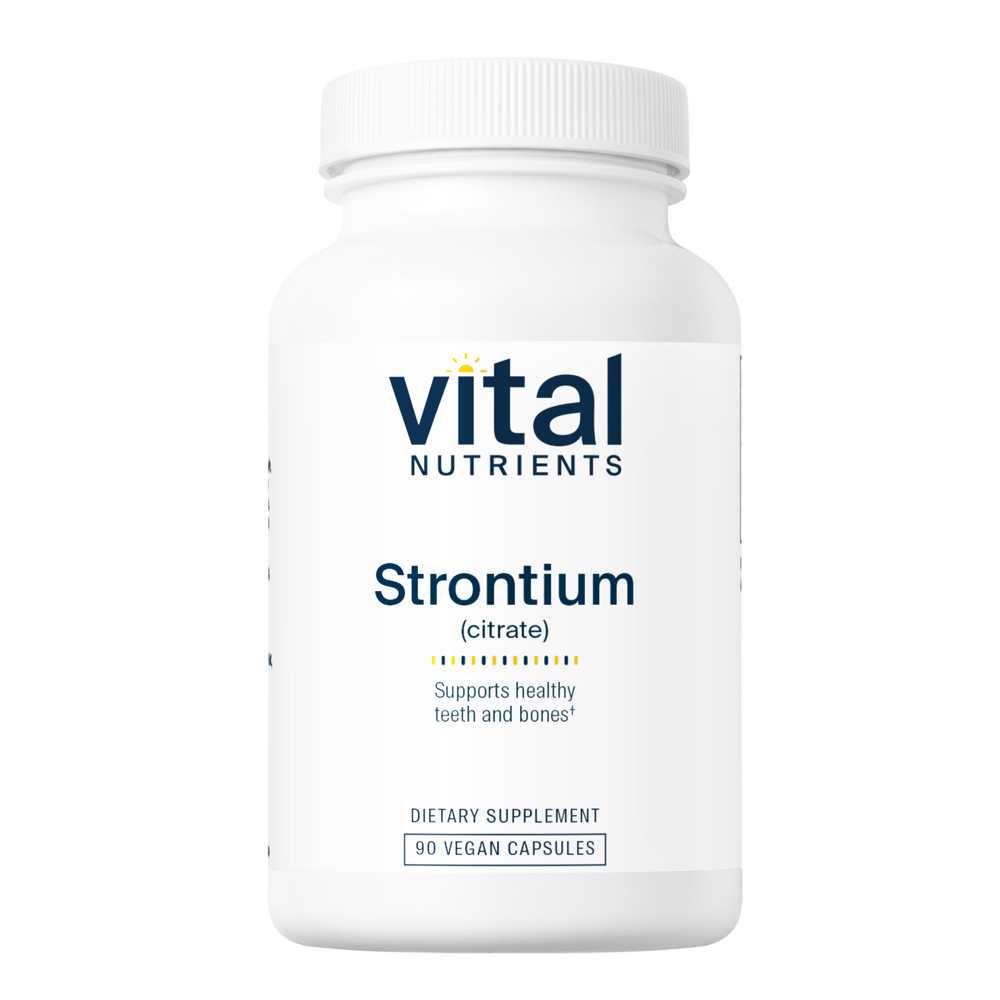 Vital Nutrients Strontium Citrate 227mg 90 Caps