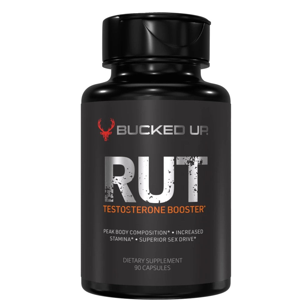 Bucked Up RUT Testosterone Booster - Peak Body Composition, Stamina &amp; Superior Sex Drive - All-Natural Formula - 90 Capsules - DAS Labs Dietary Supplement