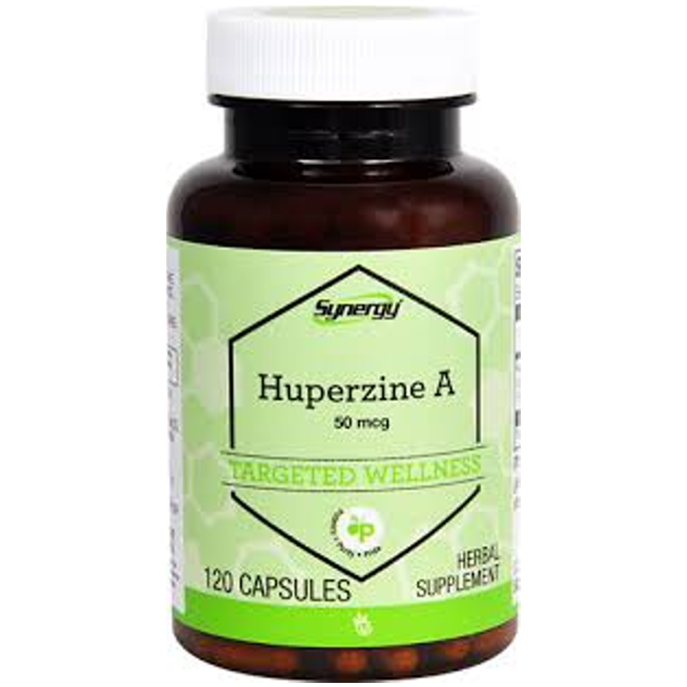 Vistacost Synergy Huperzine A 50mcg - 120 Capsules | Herbal Supplement for Memory &amp; Cognitive Support
