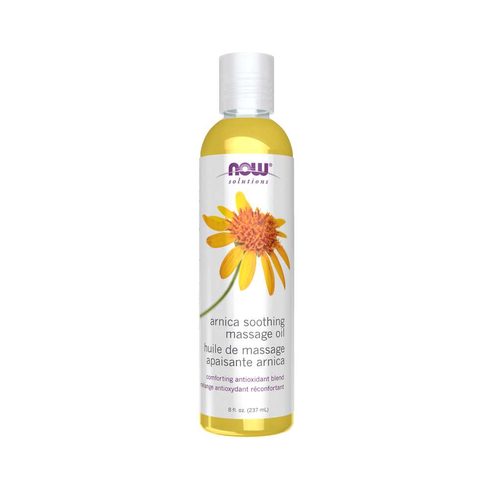 Now Foods Arnica Soothing Massage Oil – Herbal Extract Blend for Joint &amp; Muscle Relief – 237 M L