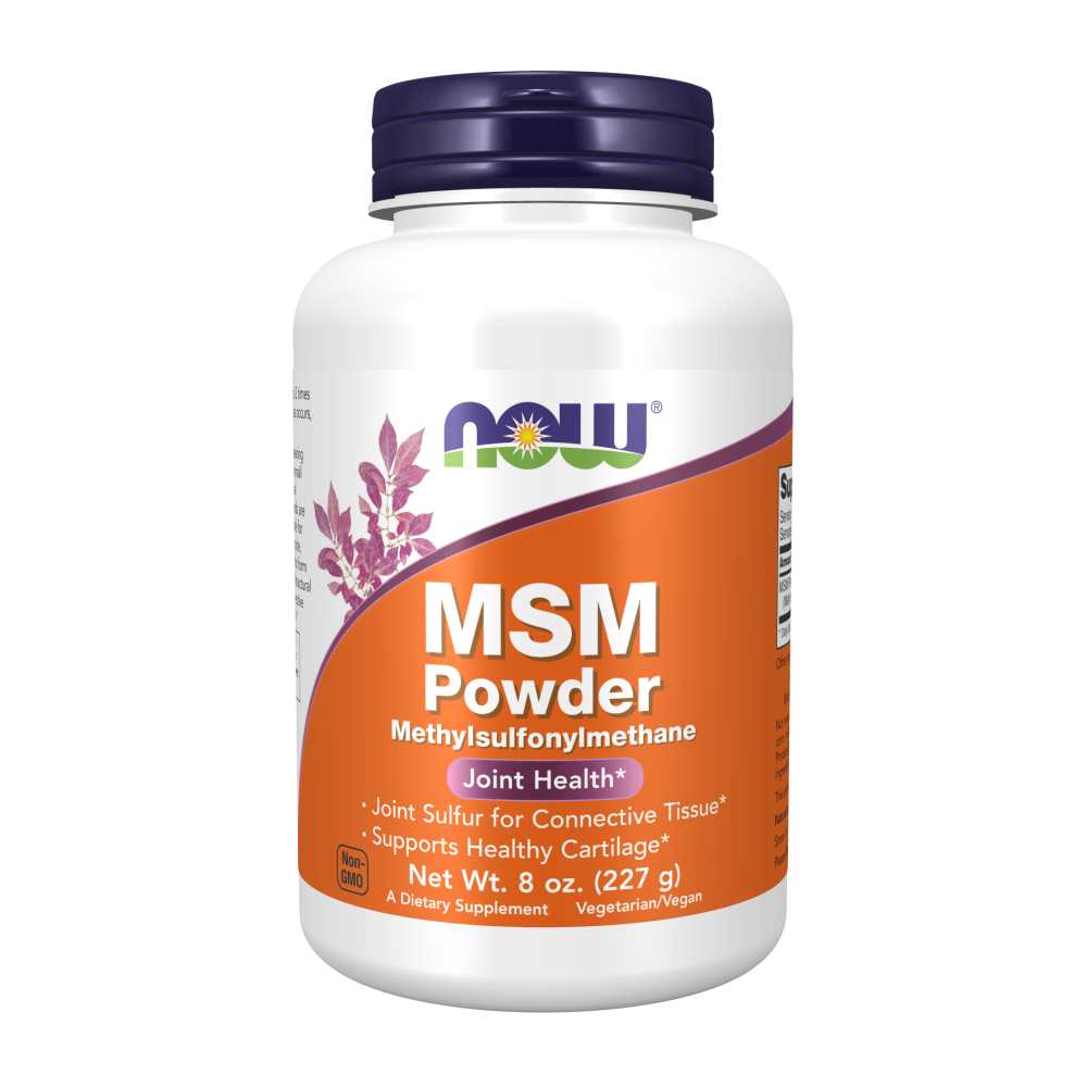 Now Foods Msm Powder – Pure Methylsulfonylmethane for Joint &amp; Cartilage Support – 227 G