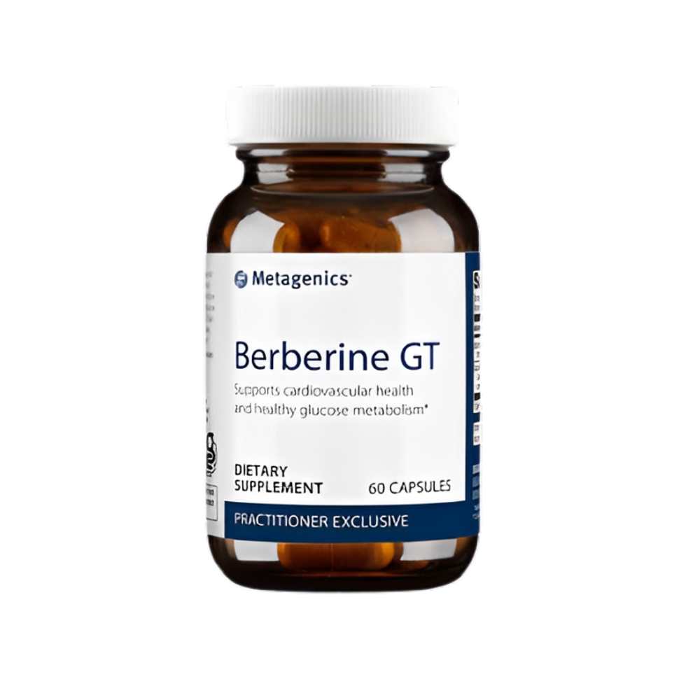 Metagenics Berberine Gt – Cardiovascular &amp; Glucose Metabolism Support – 60 Capsules