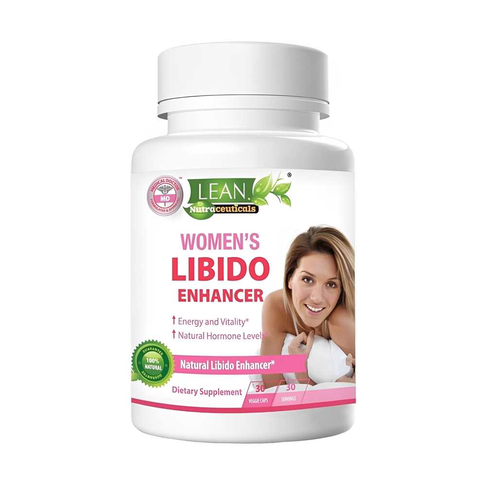 Lean Nutraceuticals Women’s Libido Enhancer – Natural Hormone Support &amp; Vitality Booster, 30 Capsules