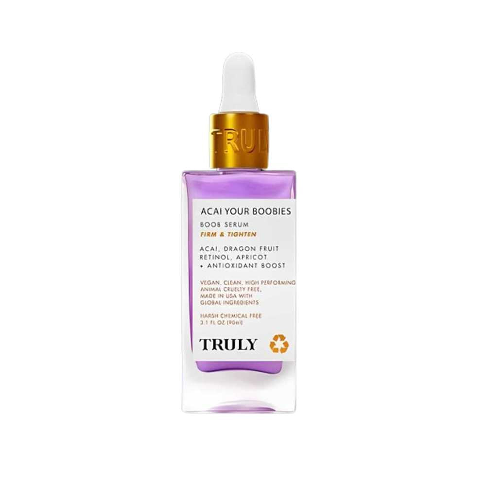 Truly Acai Your Boobies Serum – Firming &amp; Tightening Boob Serum with Antioxidant Boost, 120ml