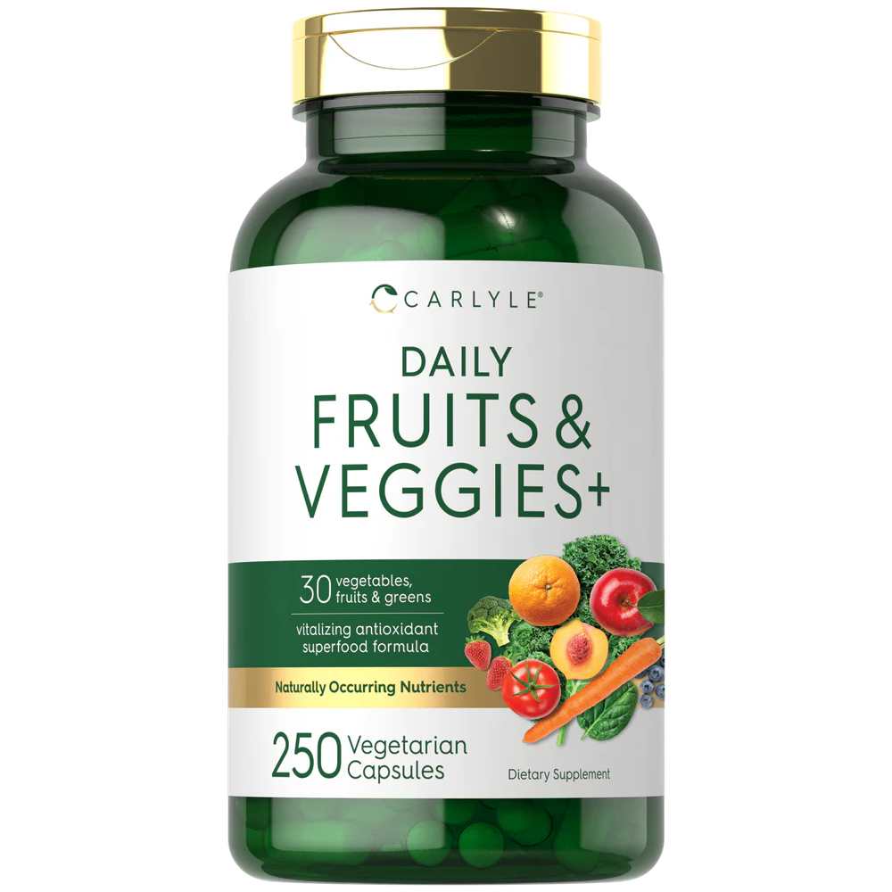 Carlyle Nutritionals Fruits &amp; Veggies | 250 Capsules