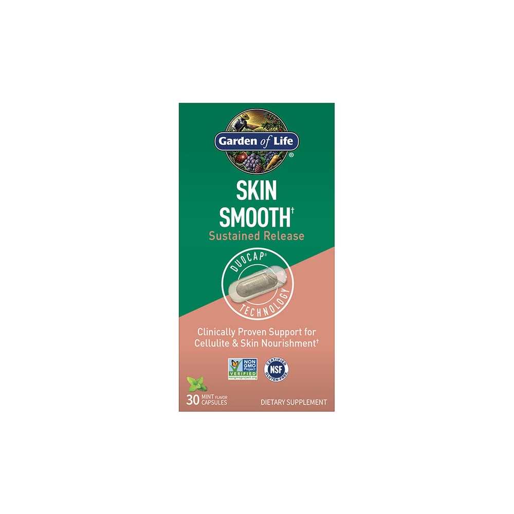Garden of Life Once Daily Skin Smooth+ Duocap 30 Caps