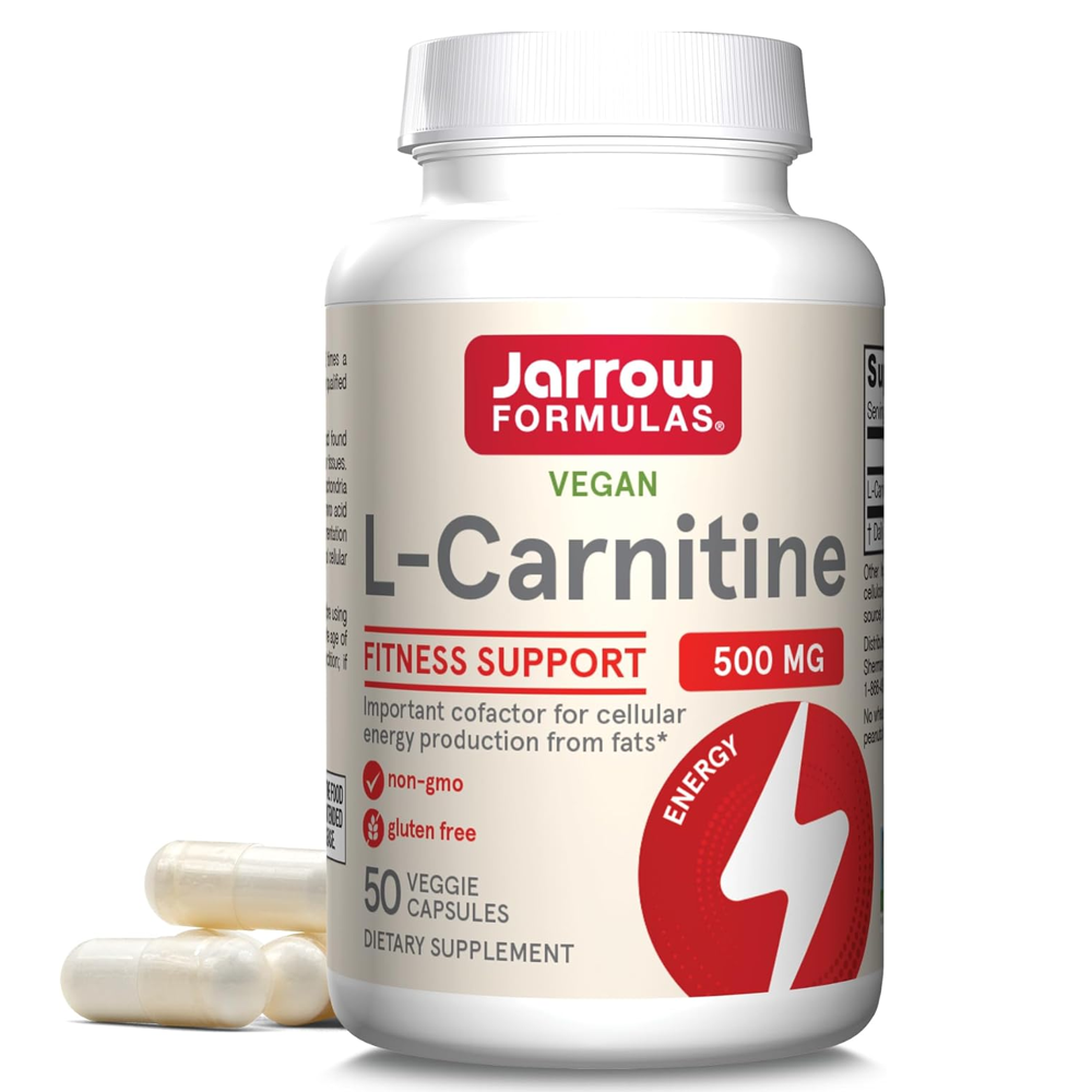 Jarrow Formulas Acetyl L-Carnitine 500mg Brain &amp; Nerve Support