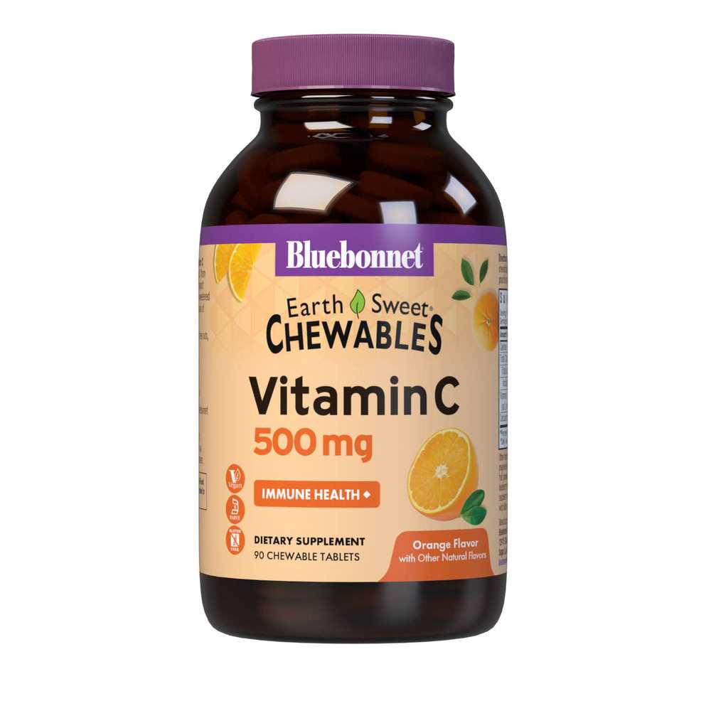 Bluebonnet Nutrition Earthsweet Chewables Vitamin C-500 Mg 90 Tabs