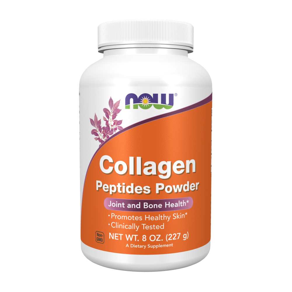 Collagen Peptides by Now Foods – 8 Oz | Clinical Strength | Bone, Joint &amp; Skin Support