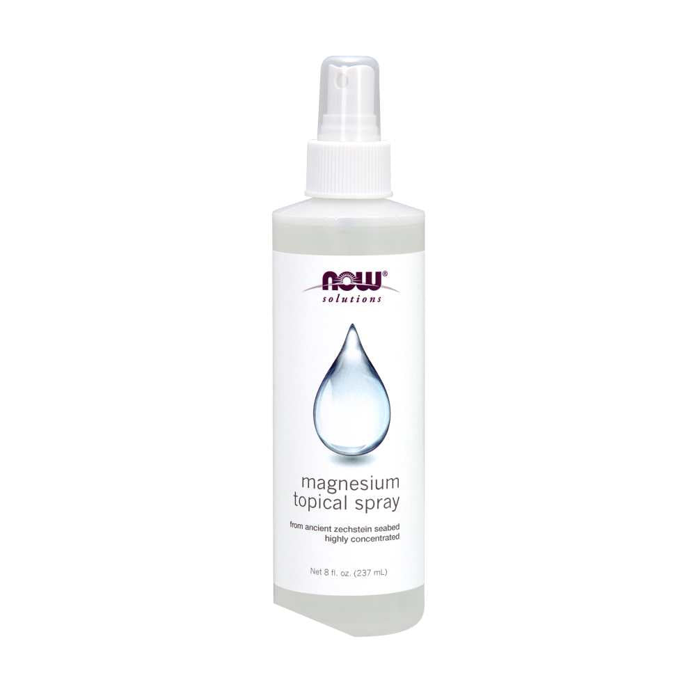 Now Foods Magnesium Topical Spray – Pure Magnesium Chloride Brine – Muscle &amp; Joint Support – 237 M L