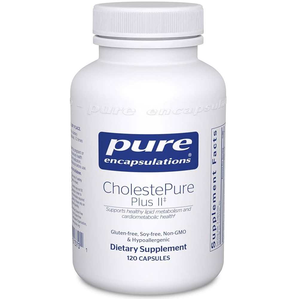 Pure Encapsulations Choleste Pure Plus Ii – Lipid Metabolism &amp; Cardiometabolic Support – 120 Capsules