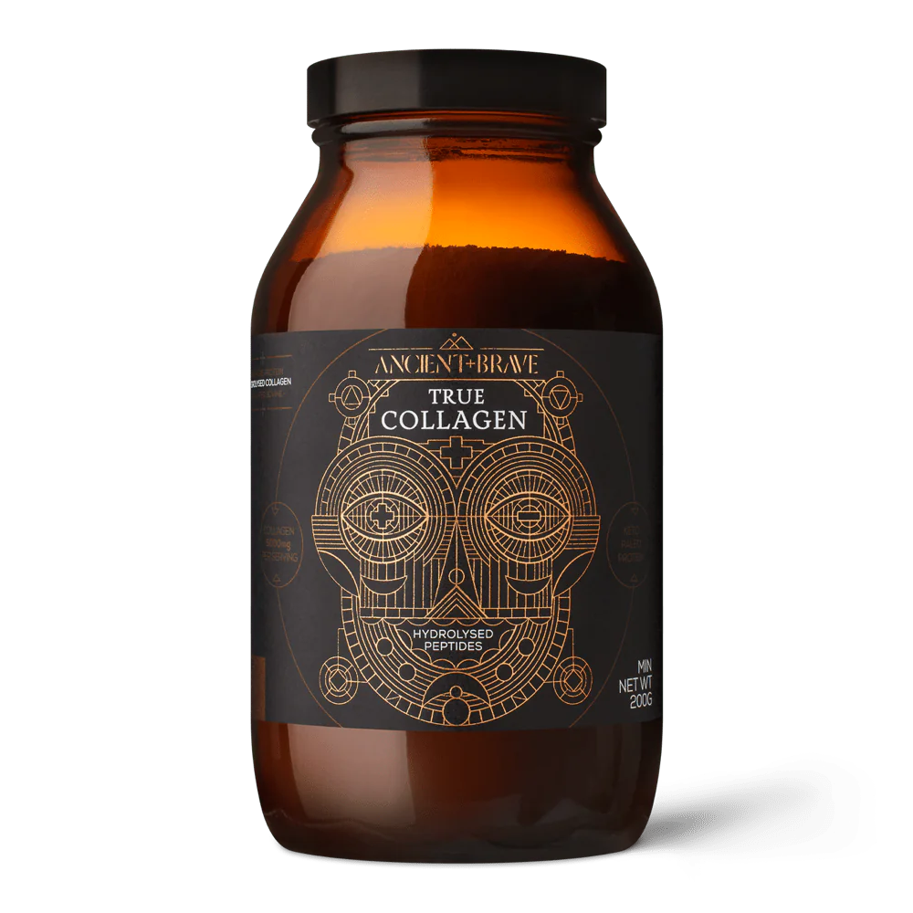 Ancient + Brave True Collagen - Hydrolysed Peptides (200g) | Premium Skin &amp; Joint Support