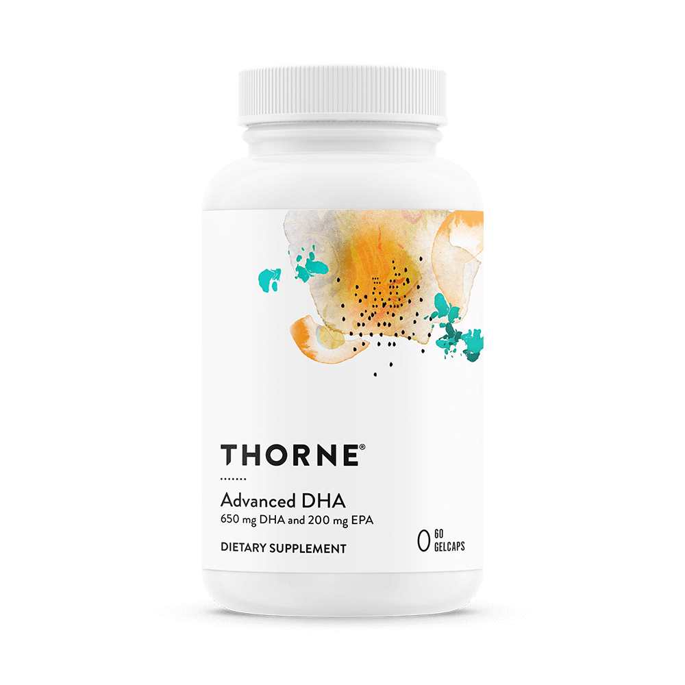 Thorne Advanced Dha – 60 Gelcaps of Concentrated Dha + Epa