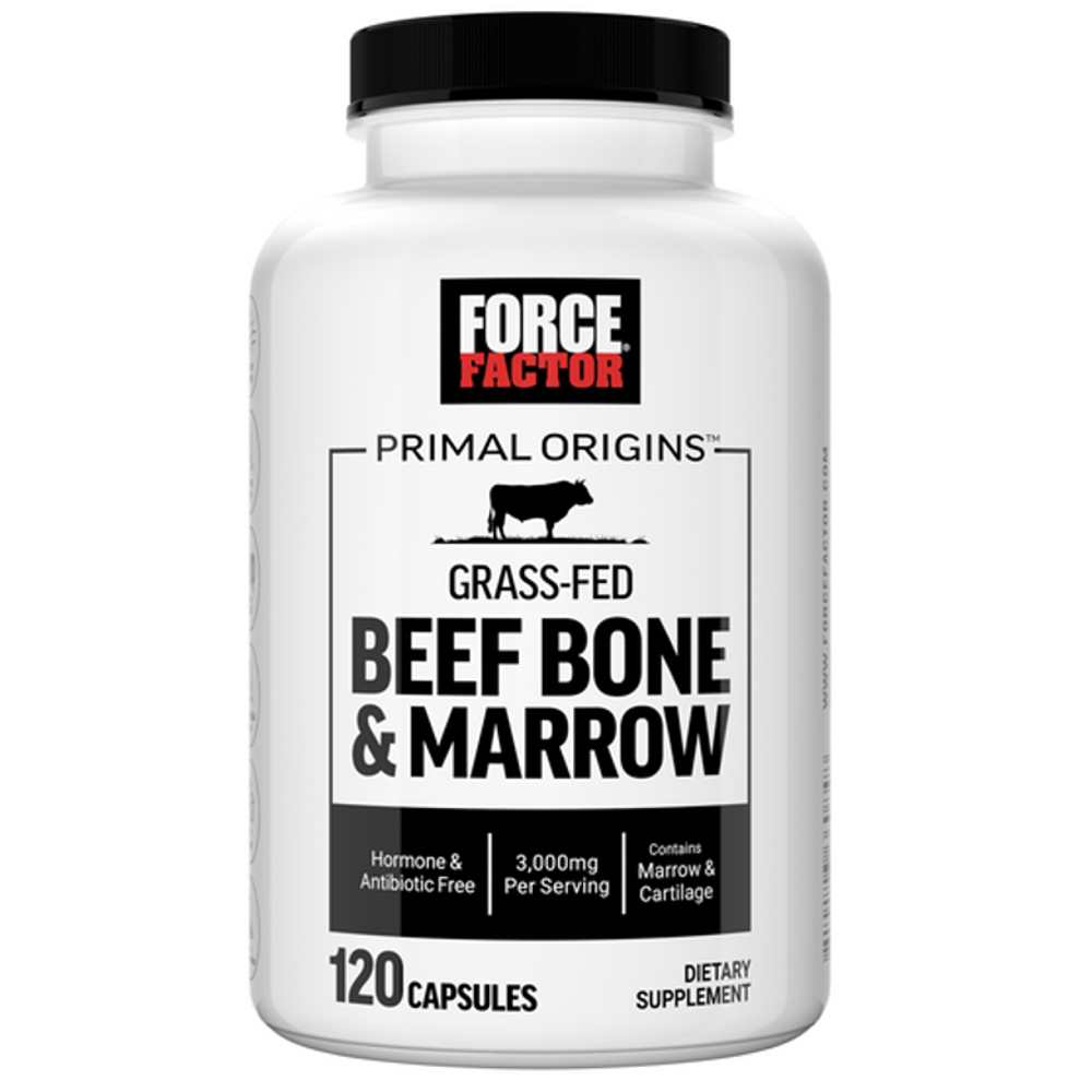 Force Factor Primal Origins Beef Bone &amp; Marrow – 120 Capsules
