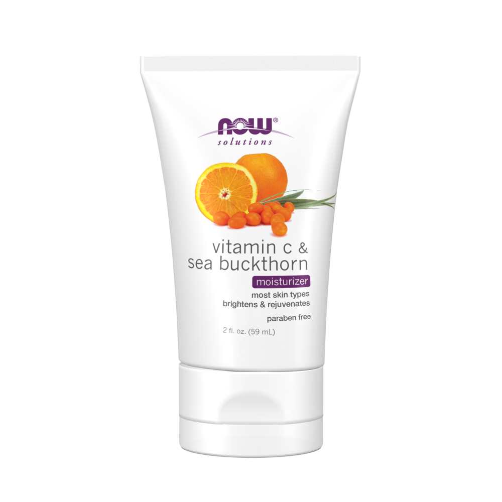 Now Foods Vitamin C &amp; Sea Buckthorn Moisturizer – 59 mL